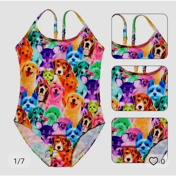NWOT TODDLER GIRLS PIT PAT ONE PIECE SWIMSUIT - Picture 3 of 3